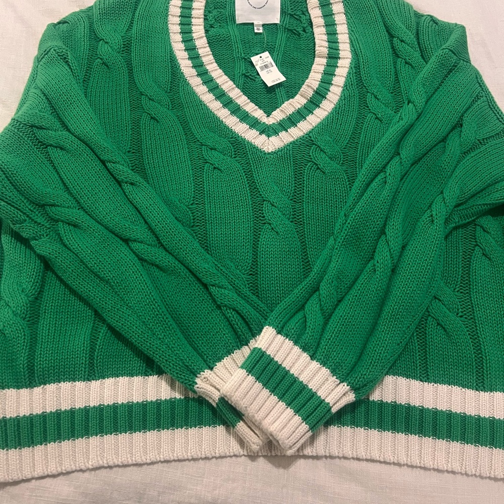 Aerie Green Sweater